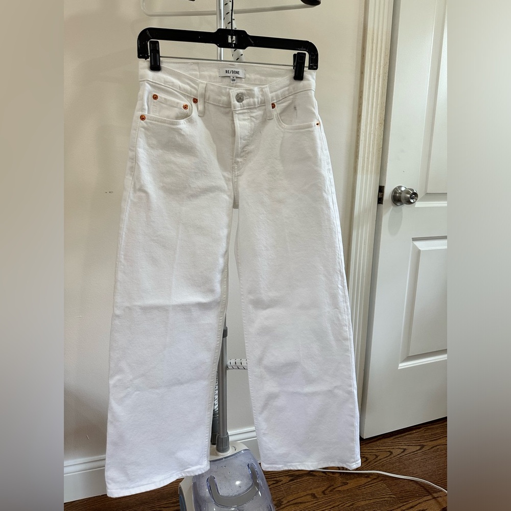 Re/done white jean